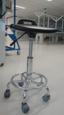 High Quality ESD Stainless Steel Antistatic Cleanroom Safety Chair Esd Chair Cleanroom Lab Chair