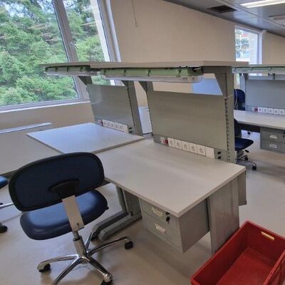 Custom ESD Workbench Permanent Antistaticn Workstation