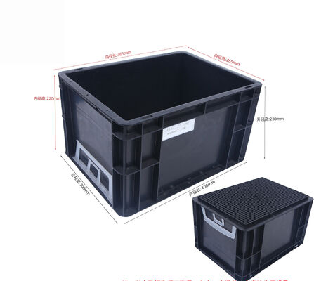 ESD Stackable Containers Antistaic Conductive Plastic Box