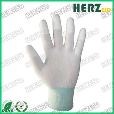 ESD Conductive Gloves Anti Slip Anti Static Work Glove with PU Coated Tip and Palm