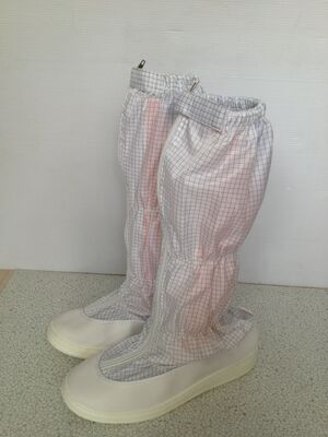 Customizable ESD Steel Toe Boots | Anti-Static Safety Cleanroom Boots