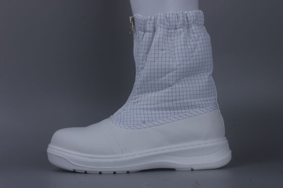 Antistatic Safety Shoes Steel Toe Boots Insustrial Use PVC Sole Customized