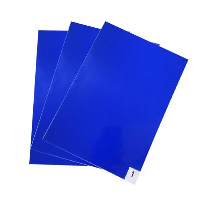 Blue Tacky Mat Cleanroom Sticky Mat | Disposable Adhesive Floor Mat for Dust Control
