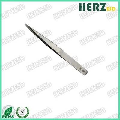 Length 110mm Electrostatic Discharge Tools Stainless Steel Material Straight Fine Tip