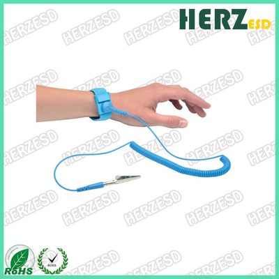 Comfortable Adjustable ESD Safety Strap , Anti Static Wrist Strap Customized Color