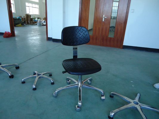 Static Dissipative ESD Safe Chairs Back Size 380 * 260mm Black Color CE Approved