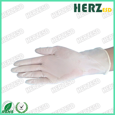 Exam Grade ESD Hand Gloves / Nitrile Gloves Anti Static 12 / 9 Inch Size