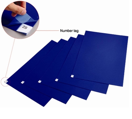 30 Layers Cleanroom Tacky Mats , Disposable Sticky Mats Thickness 2.00 Mm