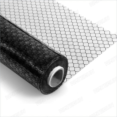 Cleanroom ESD PVC Curtain Transparent / Black Grid Antistatic Curtain