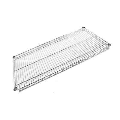 Chrome Plated Wire Mesh Shelves , Industrial Wire Rack For Clean Room / Workshop
