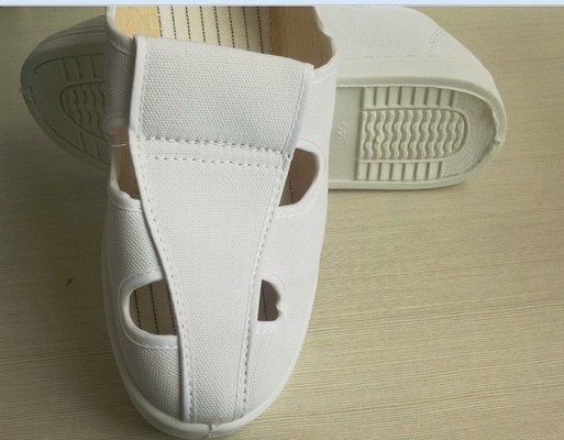 ESD PU Sole Shoes Non Autoclavable Cleanroom PVC PU Sole Static Dissipative Shoes
