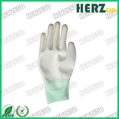 13 Gauge ESD Nylon Glove Esd Safe Gloves PU Coated Nylon Palm