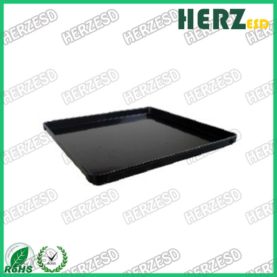 Black PCB Storage Container PP Plastic Antistatic ESD Tray Conductive Esd Tray