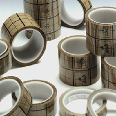 Single Sided Adhesive ESD Grid Tape For Sealing Primary Or Intimate Packaging