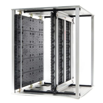 Heat Resistance Type SMT ESD Magazine Rack For 50 Pcs PCB Storage