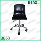 Black Plastic Black Ergonomic Industrial Chairs With Grounding Conductive Metal Chain