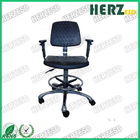 Seat Size 450*430mm ESD Safe Chairs PU Foam Surface Material With Foot Rest