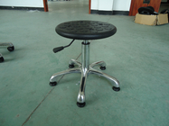 Polyurethane Material ESD Safe Chairs Aluminium Alloy Five Star Feet Radius 240mm