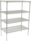 Electroplate Surface SS201 SS304 Antistatic ESD Storage Shelves