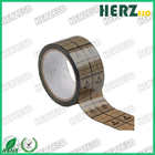 Black Brown Color Grid Polyimide ESD Anti Static Safety Tape For Electronic Packaging
