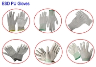 Anti Static Cotton ESD Hand Gloves For Electronics Safety Inspection