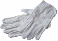 Anti Static Cotton ESD Hand Gloves For Electronics Safety Inspection