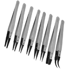 Replaceable Electrostatic Discharge Tools ESD Ceramic Tweezers For Electronic Repair