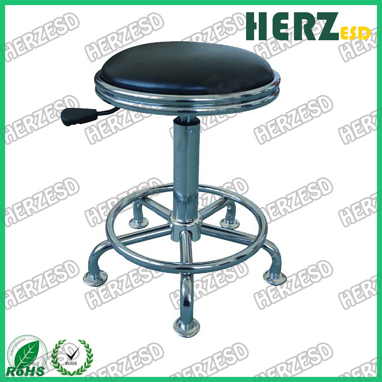 Industrial Usage Antistatic Cleanroom ESD PU Leather Working Stool