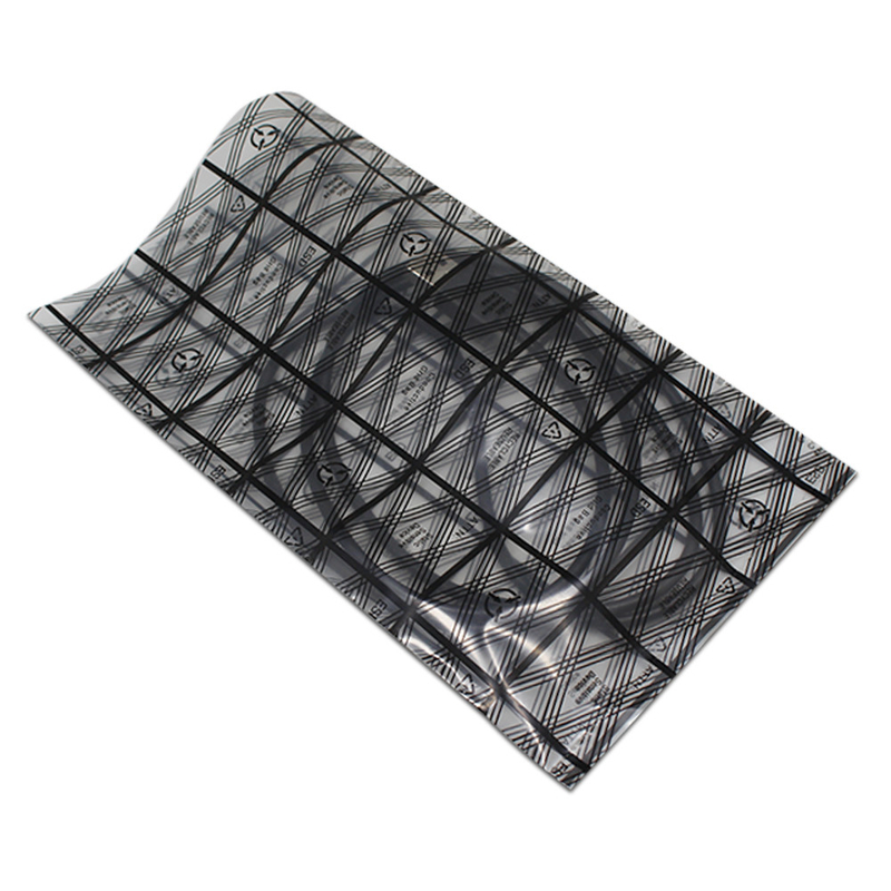 Customized Open Top Antistatic Safe Barrier Packing ESD Shielding Bags For Cleanroom