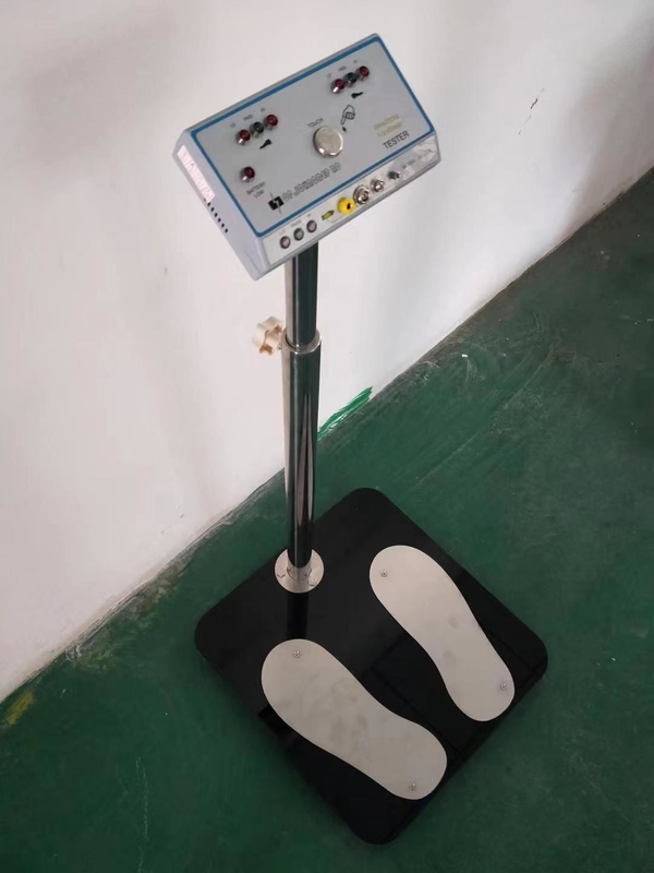 Body Electrostatic Tester ESD Footwear Tester 3-State Touch With Stand