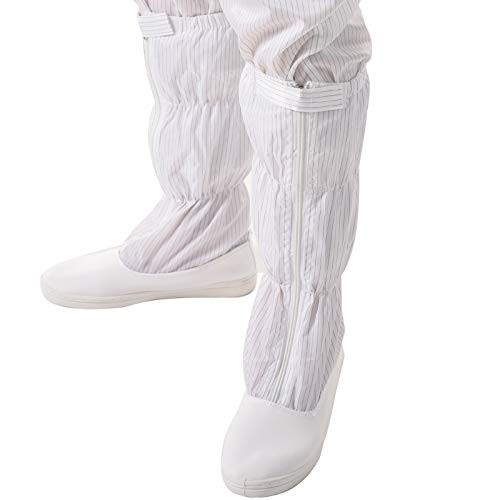 Esd Pu Boots Steel Toe Industrial Safety Working Boots Anti-static Cleanroom Booties