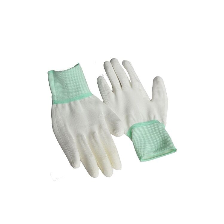 ESD Conductive Gloves Anti Slip Anti Static Work Glove with PU Coated Tip and Palm