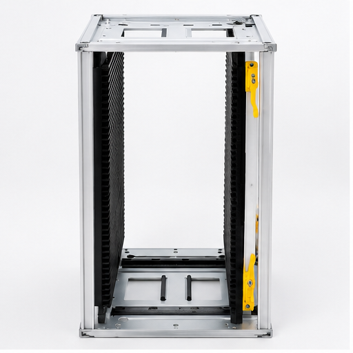 Gear Track Adjustment ESD PCB Magazine Rack Anti static SMT PCB Storage Rack