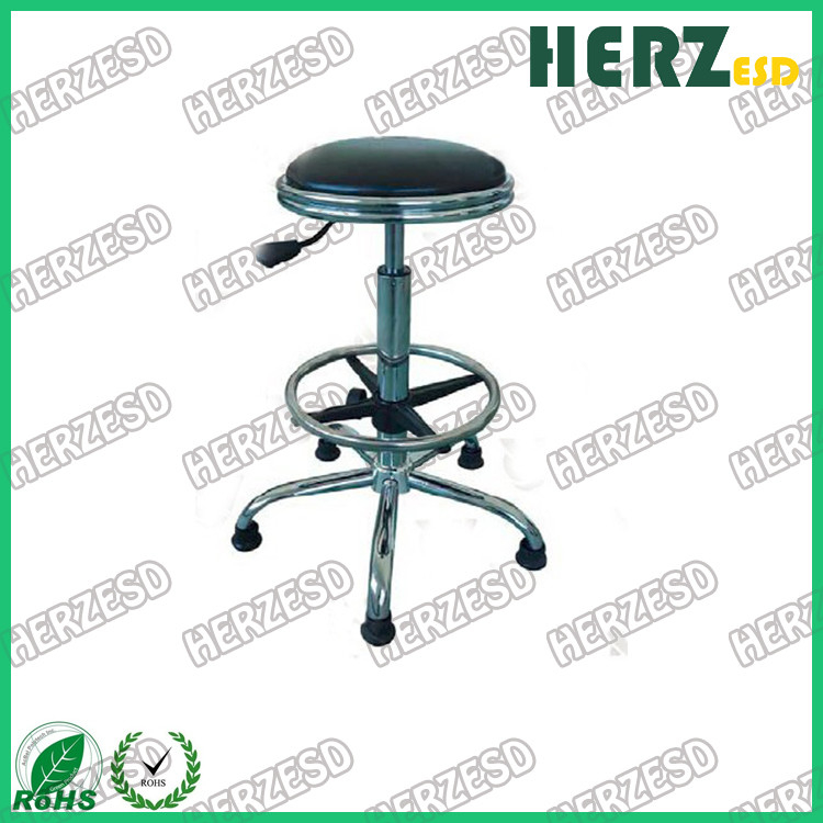 Industrial ESD Safe Chairs 360° Swivel Function Eco Friendly Easy Clean PU Surface