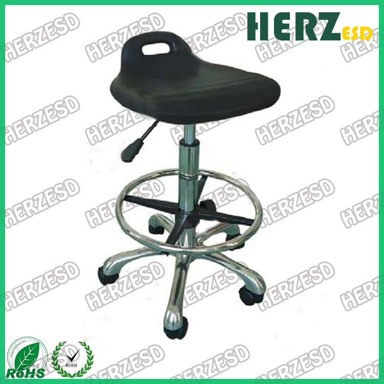Laboratory Cleanroom ESD Safe Chairs PU Foam 240mm