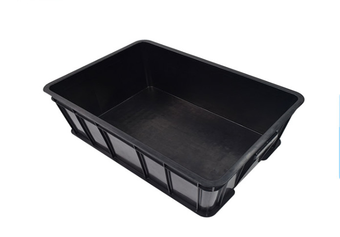 Waterproof ESD Storage Box , Conductive Tote Box With Permanent Wearable Coating Layer