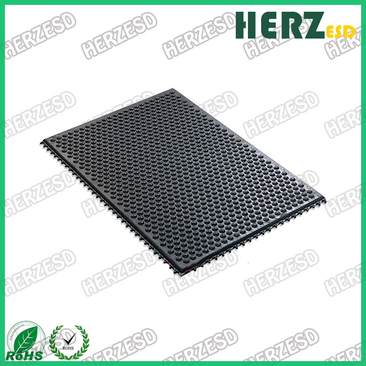 Durable Splicable ESD Rubber Mat / Anti Static Floor Mat Patented