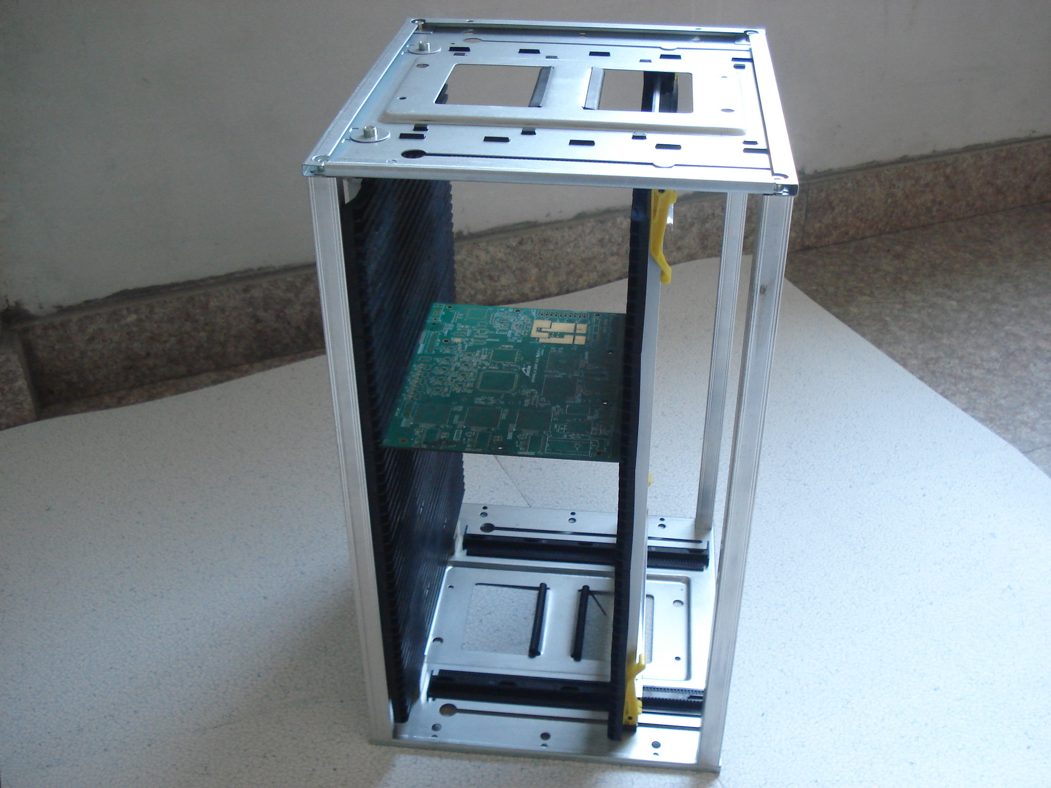 Pcb Locker 355*320*563mm ESD PCB Magazine Rack Antistatic SMT PCB Storage Cart For ...