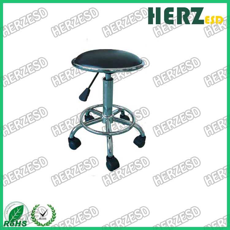 HZ-34220 Industrial usage Antistatic cleanroom ESD PU Leather working stool