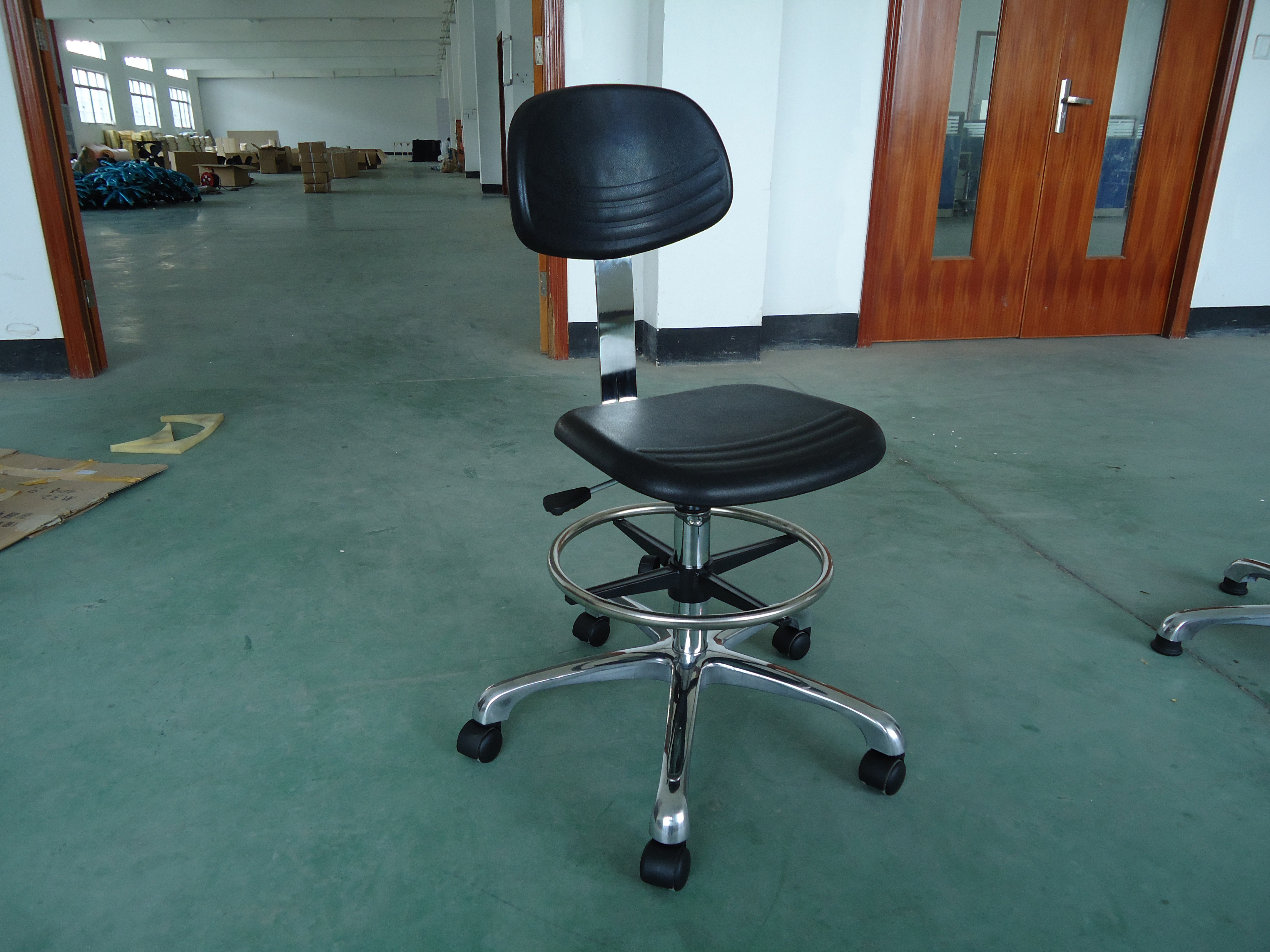 HZ-33161 High quality Cleanroom PU Foaming ESD Chair with foot rest