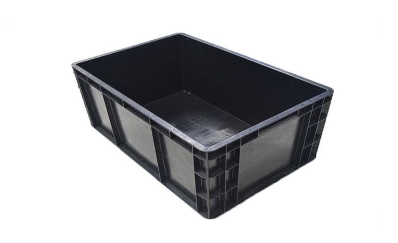 Dust Proof Non Toxic ESD Tote Boxes , ESD Plastic Bins For Electronic Workshop