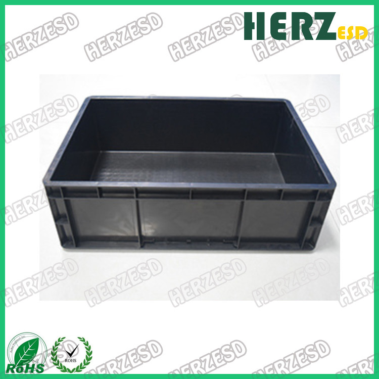Durable Industry ESD Corrugated Bins , ESD Safe Boxes RoHS Certification