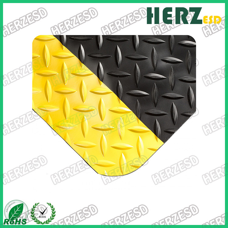 Anti Slip ESD Rubber Mat / Clean Room Anti Fatigue Mats Thickness 1822mm