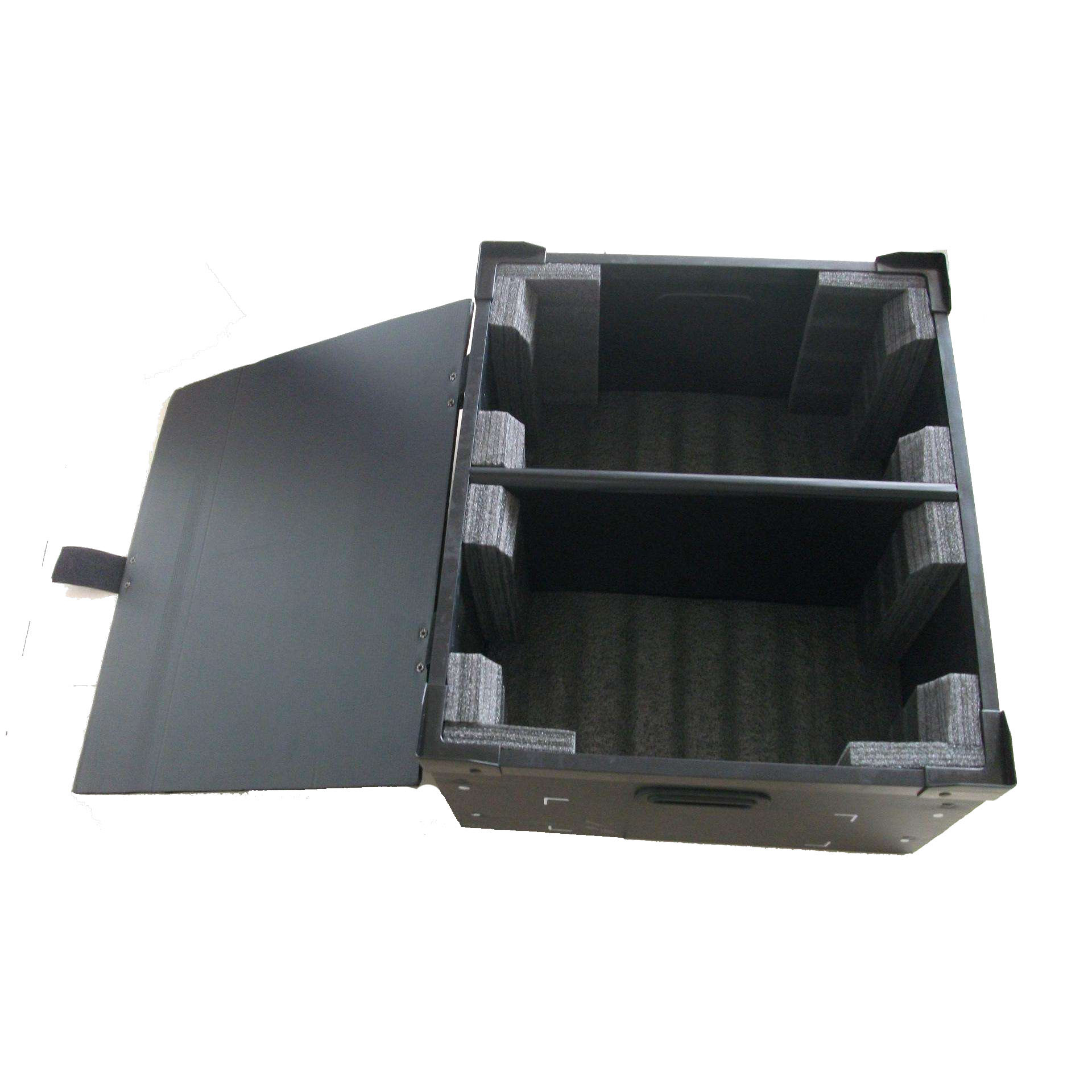 6mm Thickness Antistatic Corrugated Conductive ESD Storage Box