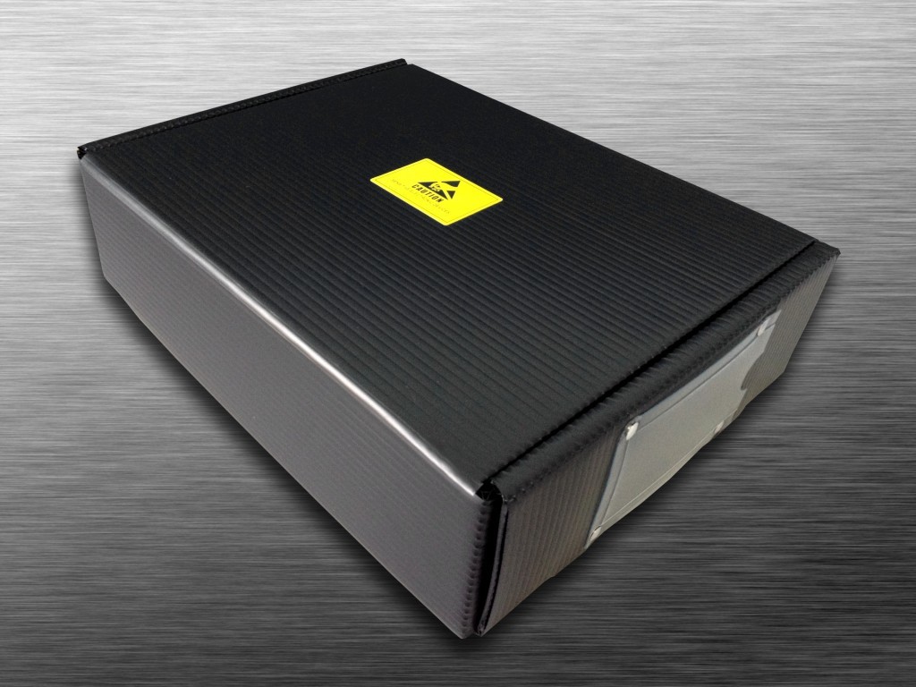 2100mm Electronics Anti Static Storage Packing ESD Plastic Bins