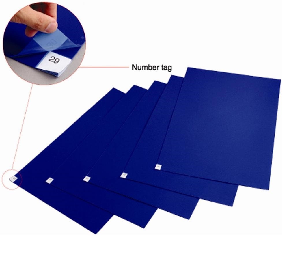 PE Film Cleanroom Sticky Mat Disposable Adhesive Shoes