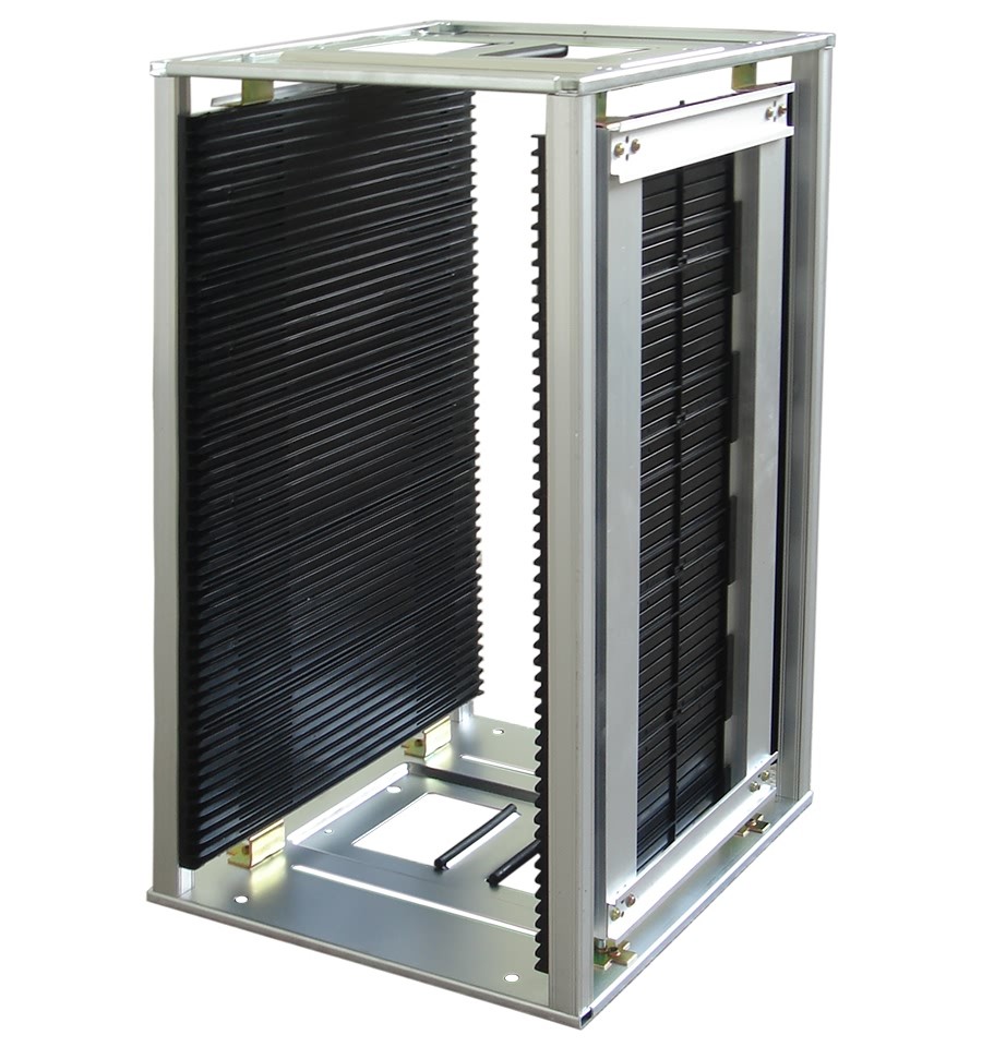 Customized Esd Pcb Magazine Racks Moisture Proof For Smt Processing