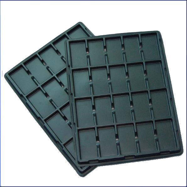 Anti Static ESD Storage Box Plastic PCB Blister Card Clamshell For Electronic Component