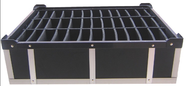 Plastic Corrugated ESD Storage Box Shipping For Electroinic Packing