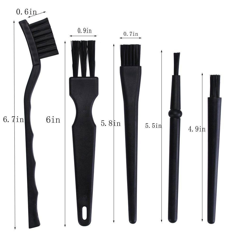 Antistatic Electrostatic Discharge Tools Carbon Fiber Cleaning Brush For Industrial Machine